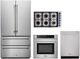 Thor Kitchen® 4 Piece Stainless Steel Gas Kitchen Package-0
