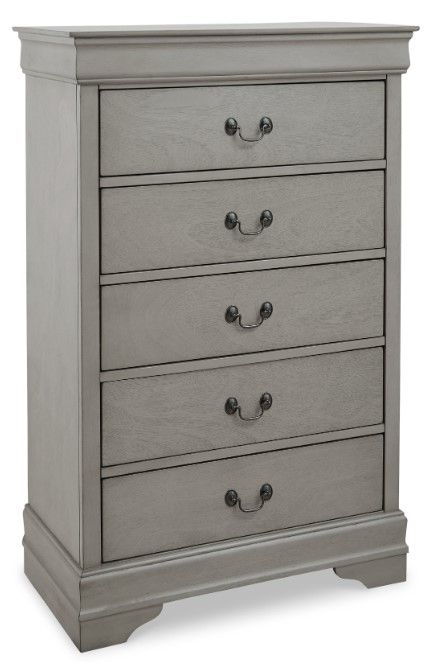 Signature Design by Ashley® Kordasky 6-Piece Gray King Sleigh Bed Set-3