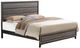 Global Furniture USA Kate Foil Gray Full Panel Bed-0