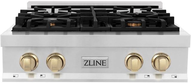 ZLINE Autograph Edition 30" Stainless Steel Gas Rangetop-0