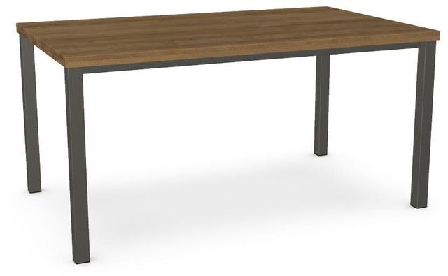 Amisco Customizable Ricard Solid Birch Dining Table with 1.63" Thick Tabletop-0