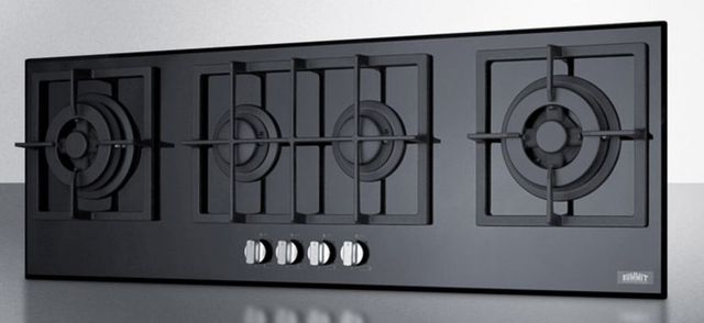 Summit® 44" Black Gas Cooktop-1