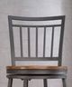 American Woodcrafters Filmore Golden Oak/Slate Grey 25" Barstool-3