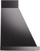 Ilve® Nostalgie II Noblesse 40" Glossy Black Wall Mounted Range Hood with Copper Trim-2