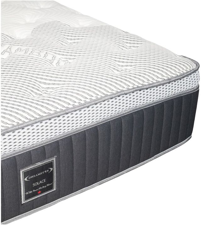 Dreamstar Bedding Luxury Collection Solace Gel 13" Hybrid Medium Euro Top Queen Mattress in a Box-2