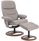 BenchMaster Furniture Avery Mushroom Manual Recliner with Ottoman-0