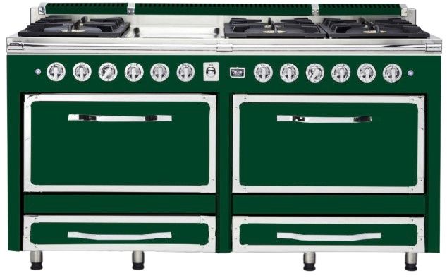Viking® Tuscany 66” Ivy Pro Style Dual Fuel Range with Griddle-0