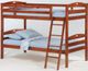 Night & Day Furniture™ Zest Sesame Cherry Twin/Twin Bunk Bed-0