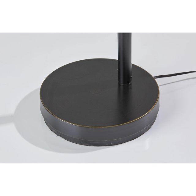 Adesso® Rockwell Black Arc Lamp-1