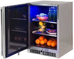 LYNX® Professional 24" 5.3 Cu. Ft. Stainless Steel Outdoor Compact Refrigerator