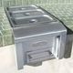 Alfresco™ 14" Stainless Steel Outdoor Warming Drawer-1