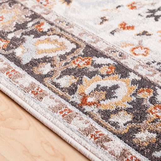 Surya Oushak Beige/Black 5'x7' Area Rug-2