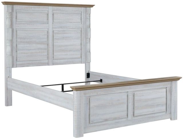 Signature Design by Ashley® Haven Bay Two-Tone Queen Panel Bed-0
