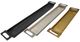 A & B Home Danny 3-Piece Black/Gold/Silver Slim Tray Set-1