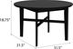 Emerald Home Midland Black Coffee Table-2