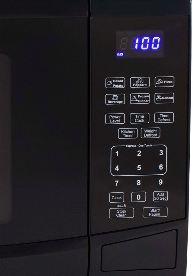 Avanti® 0.9 Cu. Ft. Black Countertop Microwave-4