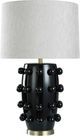 Harp & Finial® Marini Black Table Lamp-0