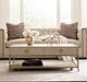 American Drew® Lenox Westgate Cream Coffee Table with Brassy Champagne Base-1