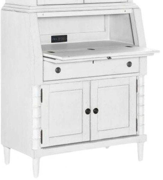 Legacy Classic Vintage Market Picket Fence Secretary Cabinet Base-2