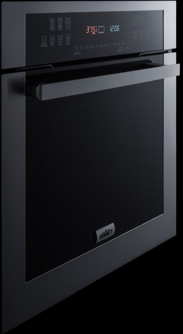 Summit® 24" Stainless Steel Single Electric Wall Oven-2