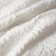 Olliix by Madison Park Arya Ivory Twin Embroidered Medallion Faux Fur Ultra Plush Comforter Mini Set-2