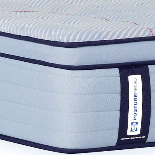 Sealy® Posturepedic® Dallas 14" Wrapped Coil Soft Euro Pillow Top Twin XL Mattress-2