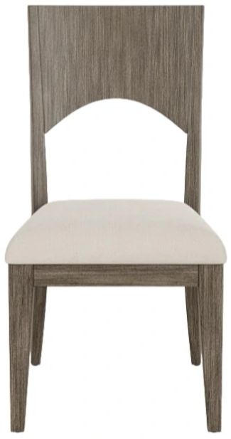 Riverside Furniture Sariel 2-Piece Designer Espresso Upholstered Side Chair Set-2