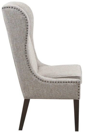 Olliix by Madison Park Garbo Grey Multi Captains Dining Chair-2