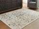 Signature Design by Ashley® Jossler Brown/Ivory/Teal 5'x7' Area Rug-3