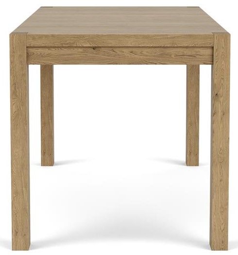 Riverside Furniture Davie Pale Oak Rectangular Gathering Height Dining Table with One Leaf-2