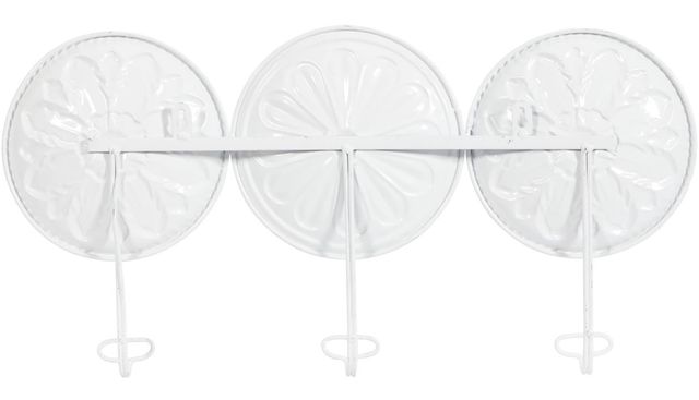 Deco Marche 3-Piece White Wall Hook Set-1