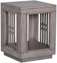 Legends Home Fusion Gray Chairside Table