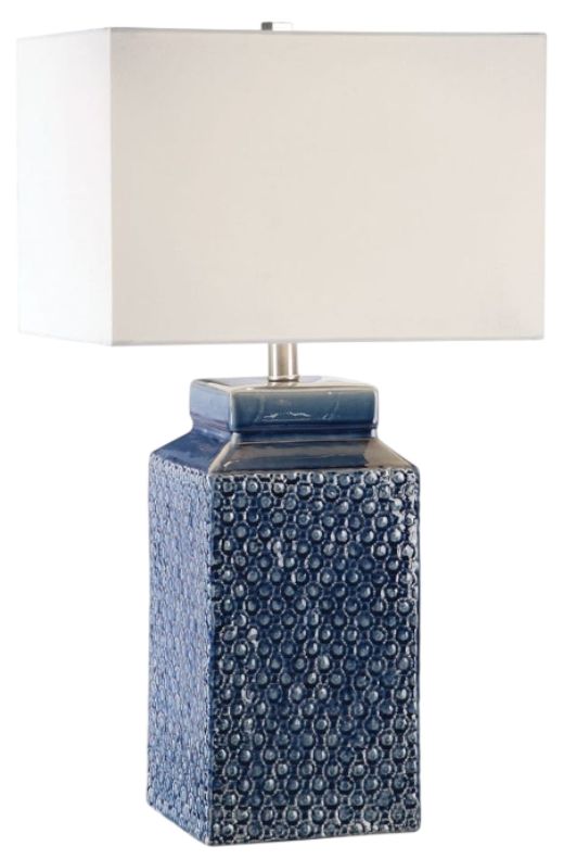 Uttermost® Pero Sapphire Blue Table Lamp-0