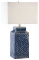 Uttermost® Pero Sapphire Blue Table Lamp-0