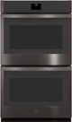 GE® 30" Black Stainless Steel Electric Double Oven Built In-0