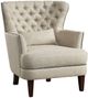 Mazin Furniture Marriana Beige Accent Chair-2