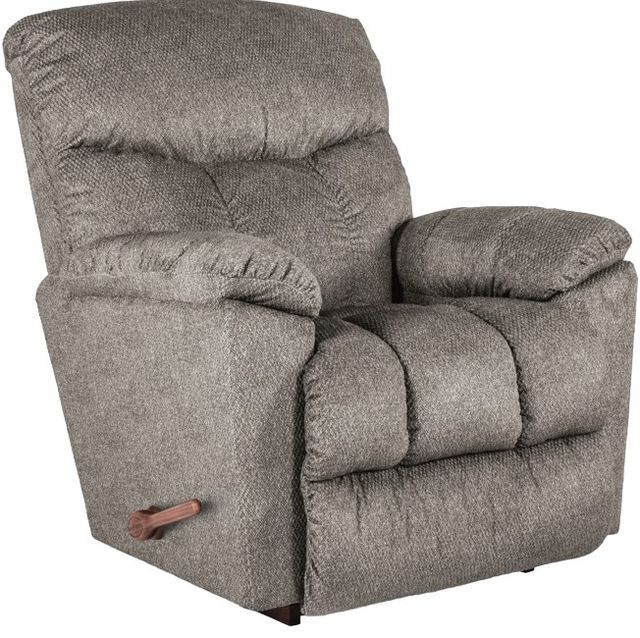 La-Z-Boy® Morrison Silver Manual Rocking Recliner-0