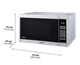 Panasonic Genius® Inverter® 1.3 Cu. Ft. Stainless Steel Microwave-1