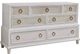 American WoodCrafters Switchgrass 3-Piece White Queen Panel Bedroom Set-4