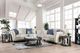 Furniture of America® Porth Ivory Sofa-1