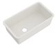 Rohl® Allia Series Pergame Fireclay Single Bowl Undermount Kitchen Sink-0