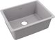 Elkay Quartz Classic® Graystone 24-5/8" x 18-1/2" x 9-1/2" Single Bowl Undermount Sink-0