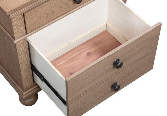 aspenhome® Oxford Tan 2-Drawer Nightstand-4