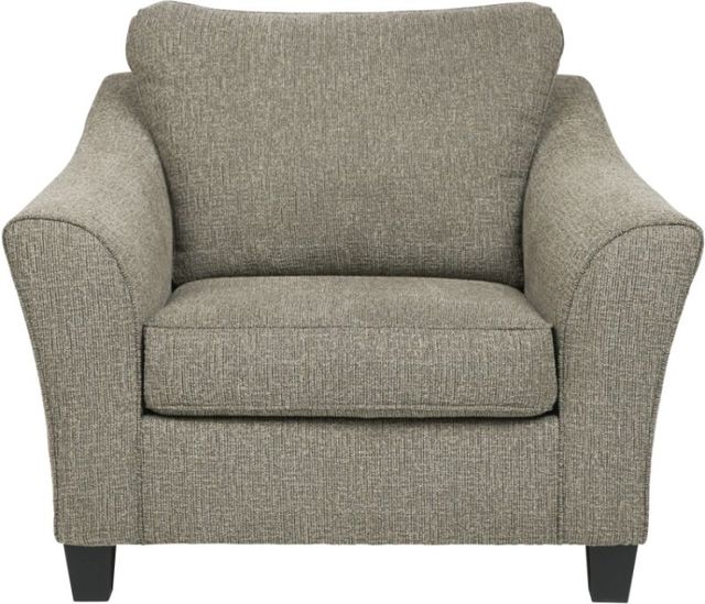 Benchcraft® Barnesley Platinum Chair and a Half-2