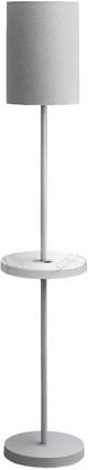 Monarch Specialties Inc. Silver Metal Floor Lamp -0