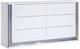 Global Furniture USA Ylime 4-Piece Smooth White King Panel Bedroom Set-2