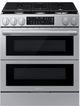 Samsung 30" Silver Slide-In Gas Range with Air Fry Max-0