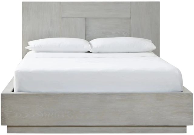 Modus Furniture Destination Cotton Gray King Panel Bed-2