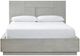 Modus Furniture Destination Cotton Gray King Panel Bed-2
