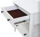 Bernards Citrus Heights White Open Nightstand-2